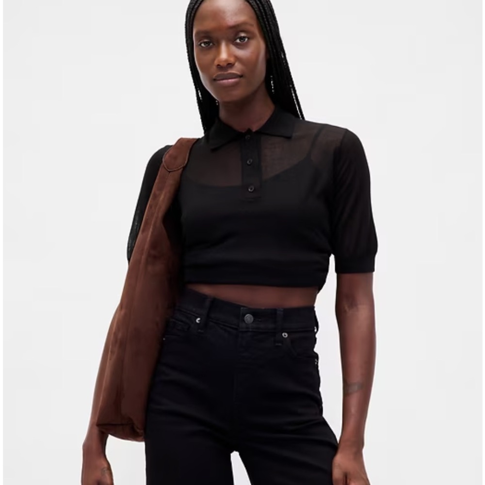 GAP Vegan Suede Slouchy Tote Bag